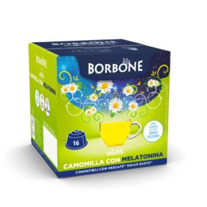 CAMOMILLA CON MELATONINA Borbone 16 capsule